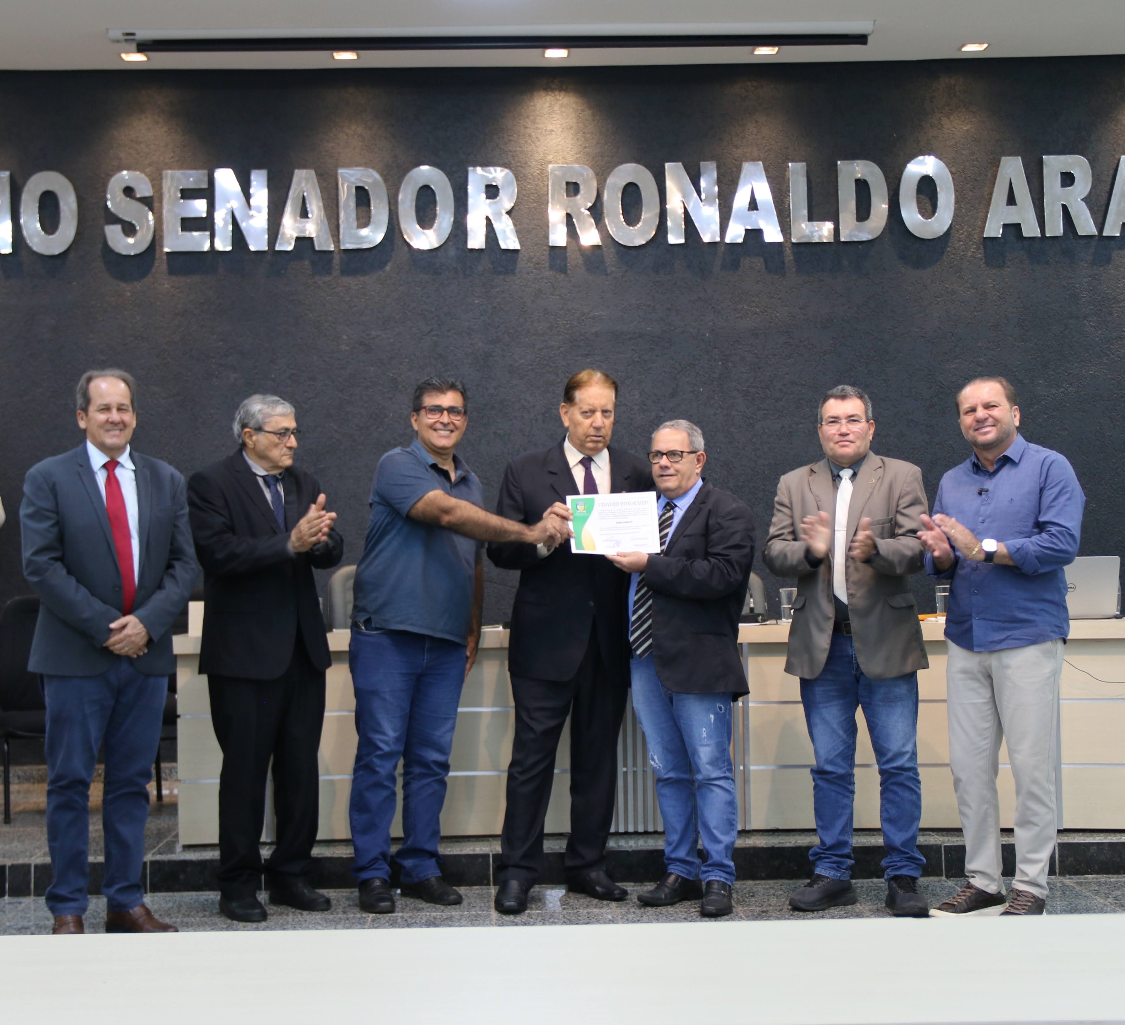 Câmara de Cacoal homenageia Assis Canuto, pioneiro na colonização de Rondônia  