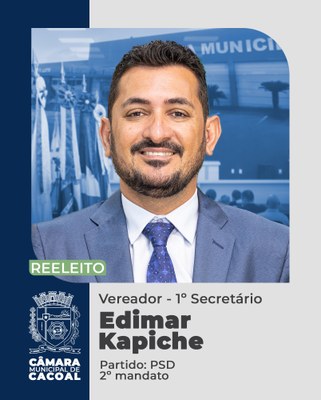 Vereador Edimar Kapiche