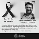 NOTA DE PESAR PELO FALECIMENTO DO MÉDICO DR. LAERTE