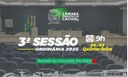 3ª Ordinária de 2025 da 43ª Sessão Legislativa da 11ª Legislatura (2025 - 2028)