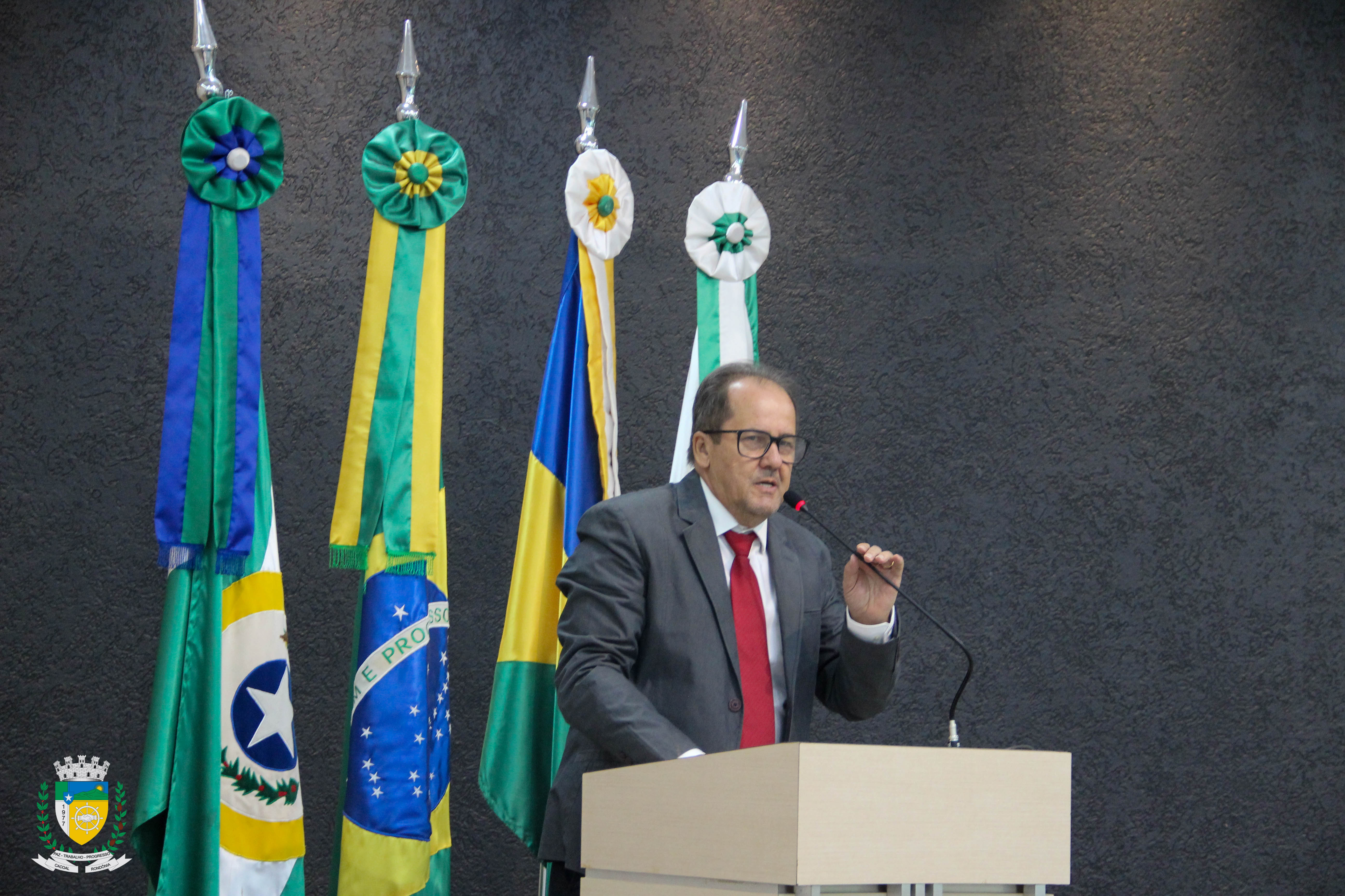 Vereador Romeu Moreira destaca a importância do projeto de lei na 17ª Sessão Ordinária