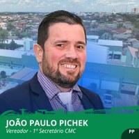 Vereador João Paulo Pichek