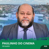 Vereador Paulinho do Cinema
